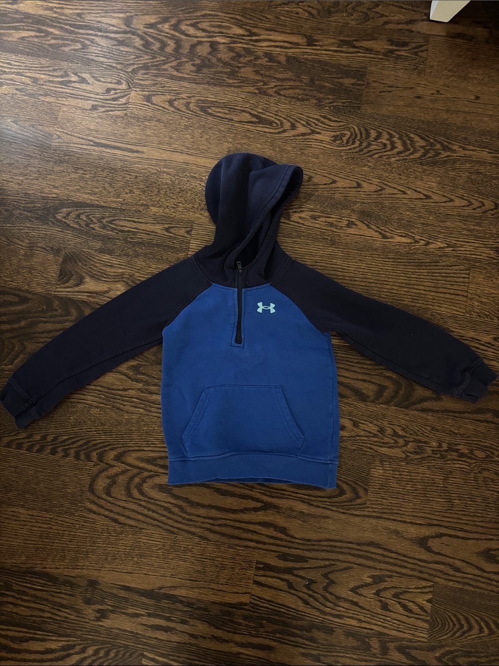 Under Armour Kids Blue & Navy Hooded Pullover